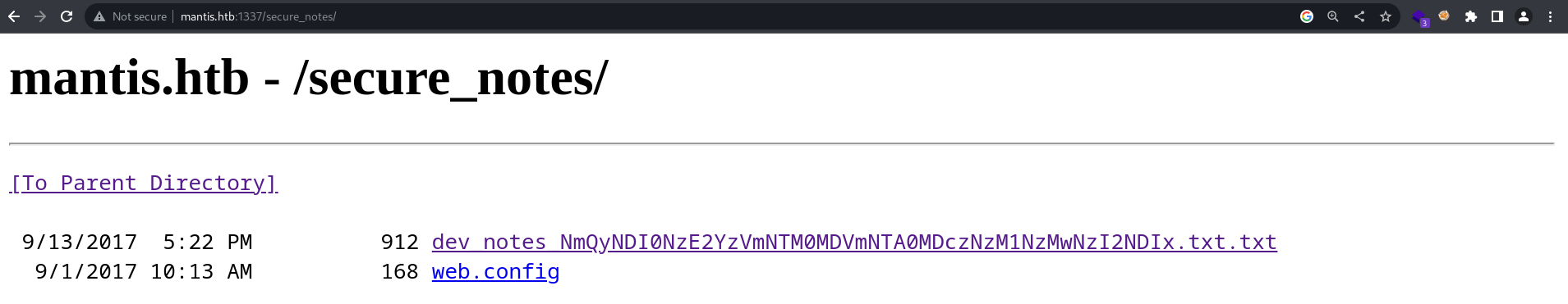 Secret Directory